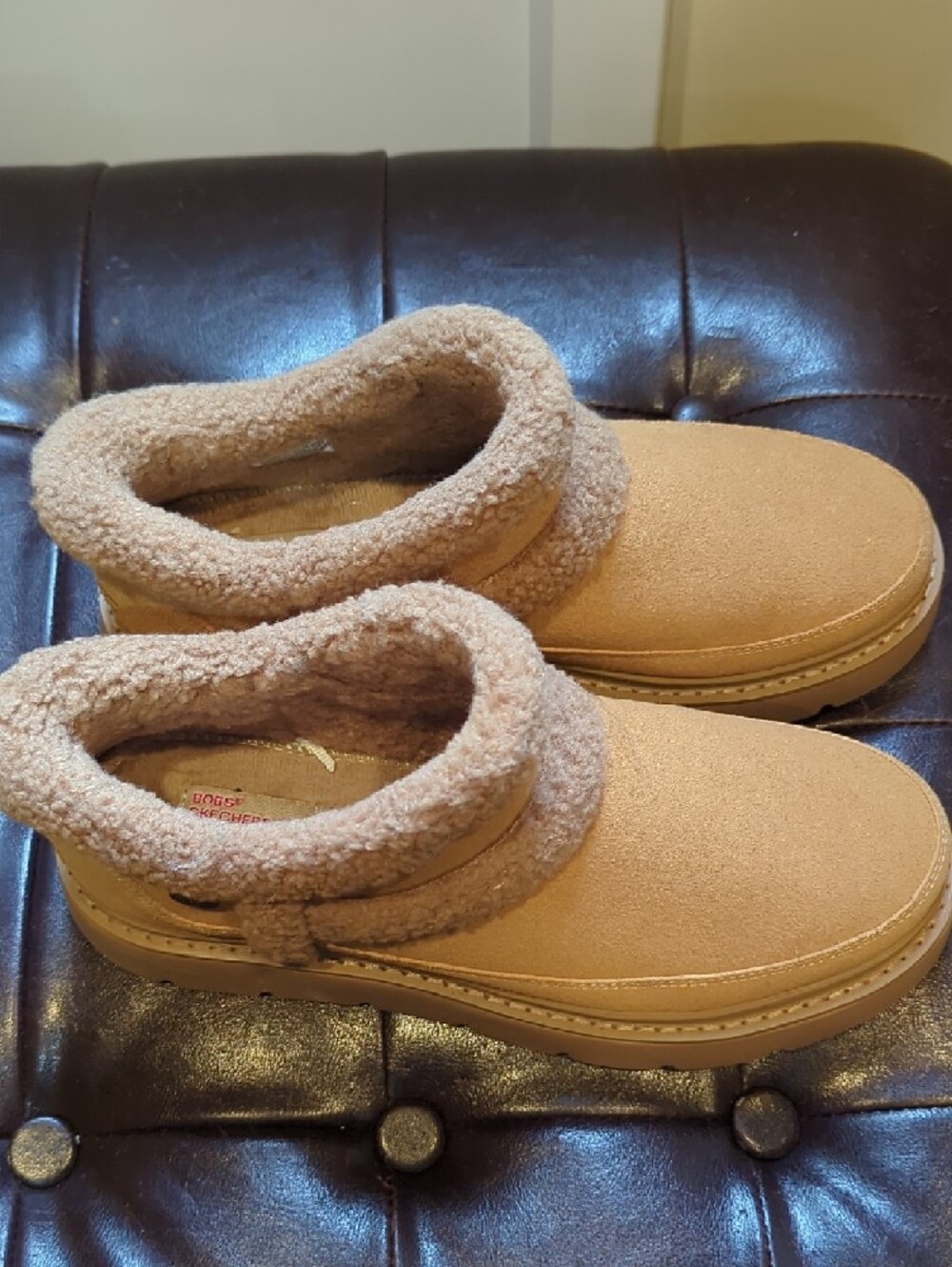 BOBS from Skechers Slip-Ins in Tan - Picture 3 of 7